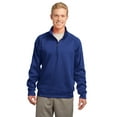 thumbnail image 1 of Sport-Tek Men's Tech Fleece 1/4 Zip Colorfast Pullover, 1 of 6