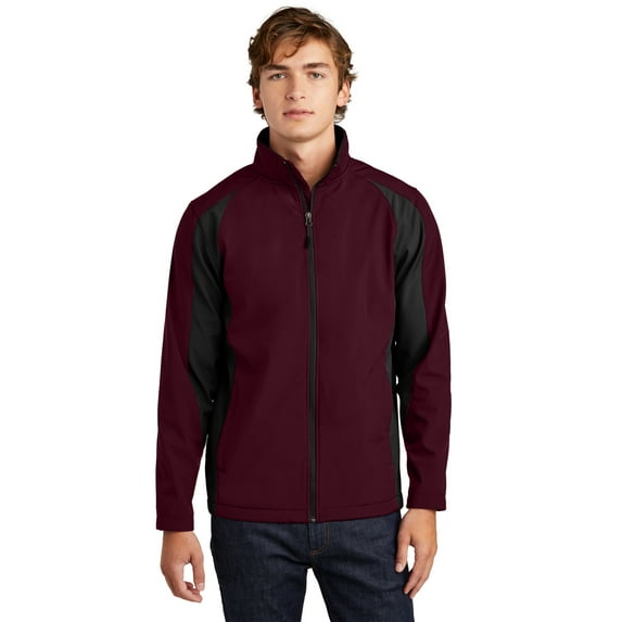 Sport-Tek Men's Warm Colorblock Soft Shell Jacket
