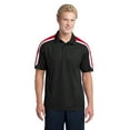 thumbnail image 1 of Sport-Tek ST658 Tricolor Shoulder Micropique Sport-Wick Polo, Mens Polo Shirts, 1 of 5