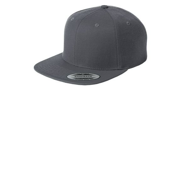 Sport-Tek Men's Yupoong Flat Bill Snapback Cap - STC19