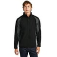 thumbnail image 1 of Sport-Tek Mens Colorblock Soft Shell Jacket, 1 of 6