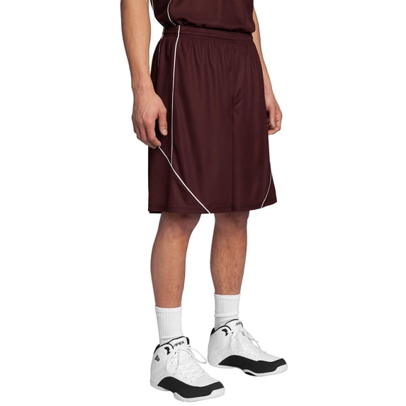 Sport-Tek Mens Mesh Reversible Spliced Short. T565