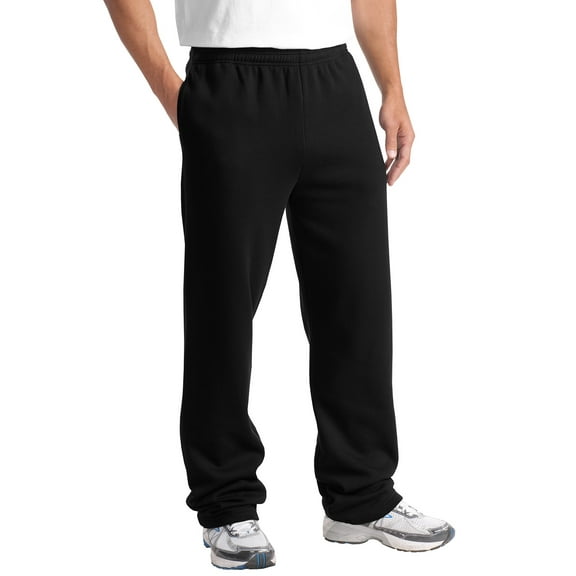 Sport-Tek Mens Open Bottom Sweatpant. ST257