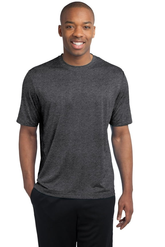 Mens Tall Heather Contender Tee, 2XLT, Graphite Heather