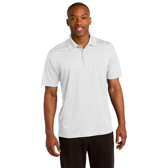 Sport-Tek Micropique Sport-Wick Pocket Polo. ST651
