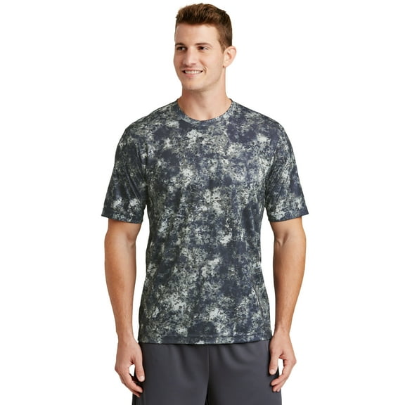 Sport-Tek Mineral Freeze Tee-M (True Navy)