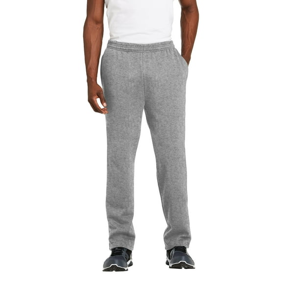 Sport-Tek Open Bottom Sweatpant-2XL (Vintage Heather)