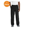 thumbnail image 1 of Sport-Tek PST74 Wind Pants, Black, 4XL, Mens Workout Pants, 1 of 1