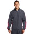 thumbnail image 1 of Sport-Tek Piped Colorblock Wind Jacket, 1 of 1