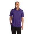 thumbnail image 1 of SPORT-TEK Mens PosiCharge Active Textured Polo ST690 -Purple M, 1 of 6