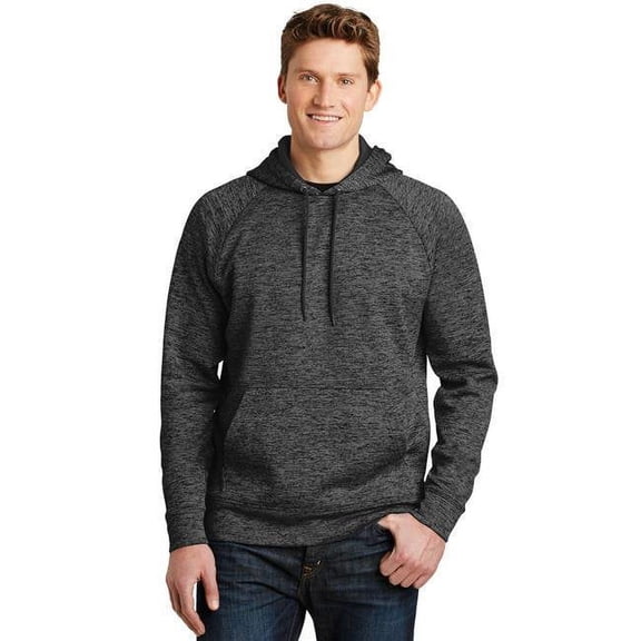 Sport-Tek PosiCharge Electric Heather Fleece Hooded Pullover. ST225