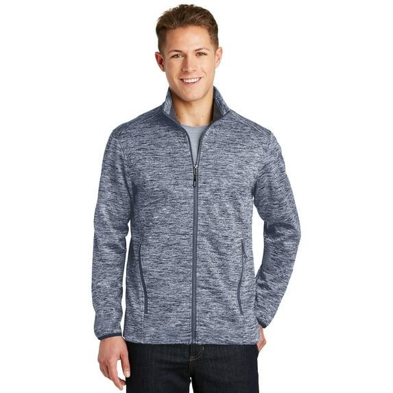 Sport-Tek ® PosiCharge ® Electric Heather Soft Shell Jacket. JST30