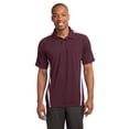 thumbnail image 1 of Sport-Tek PosiCharge Micro Mesh Colorblock Polo-XS (Maroon/ White), 1 of 6