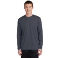 thumbnail image 1 of Sport-Tek PosiCharge RacerMesh Long Sleeve Tee-L (Graphite Grey), 1 of 6