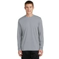 thumbnail image 1 of Sport-Tek PosiCharge RacerMesh Long Sleeve Tee-S (Silver), 1 of 6