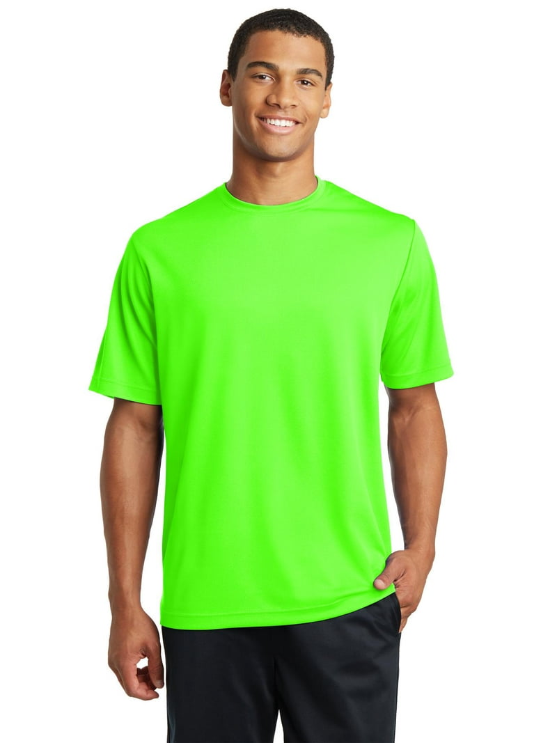 Sport-Tek PosiCharge RacerMesh Dri Fit T-Shirt, 3XL, Neon Green