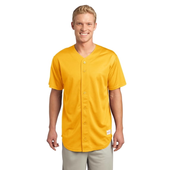 Sport-Tek ® PosiCharge ® Tough Mesh Full-Button Jersey. ST220
