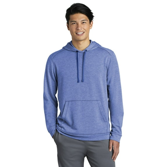 Sport-Tek ® PosiCharge ® Tri-Blend Wicking Fleece Hooded Pullover. ST296