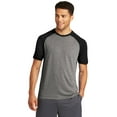 thumbnail image 1 of Sport-Tek PosiCharge Tri-Blend Wicking Raglan Tee ST400, 1 of 1