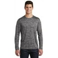 thumbnail image 1 of Sport-Tek Posicharge Long Sleeve Electric Heather Tee, 1 of 5