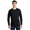 thumbnail image 1 of Sport-Tek Posicharge Long Sleeve Tri-Blend Wicking Raglan Tee, 1 of 5