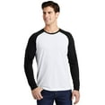 thumbnail image 1 of Sport-Tek Posicharge Long Sleeve Tri-Blend Wicking Raglan Tee, 1 of 5