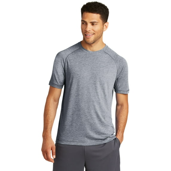 Sport-Tek Posicharge Tri-Blend Wicking Raglan Tee