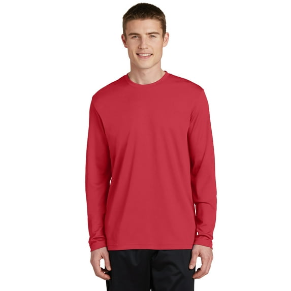 Sport-Tek RacerMesh Long Sleeve Tee (ST340LS) True Red, M