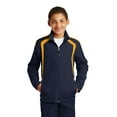 thumbnail image 1 of Sport-Tek YST60 Youth Colorblock Raglan Jacket , Boys Coats and Jackets, 1 of 6