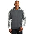 thumbnail image 1 of Sport-Tek ST231 Sport-Wick Mineral Freeze Fleece Colorblock Hooded Pullover, Mens Pullover Hoodies and Sweatshirts, 1 of 1