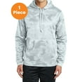 thumbnail image 1 of Sport-Tek ST240 Sport-Wick CamoHex Fleece Hooded Pullover, White, 2XL, Mens Hoodies, 1 of 1