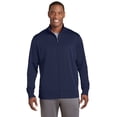 thumbnail image 1 of Sport-Tek ST241 Sport-Wick Fleece Full-Zip Jacket, White, 4XL, Mens Sweaters, 1 of 2