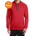 thumbnail image 1 of Sport-Tek ST250 Tech Fleece Hooded Sweatshirt , True Red, L, Mens Hoodies and Sweatshirts, 1 of 1