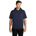 thumbnail image 1 of Sport-Tek ST251 Sport-Wick Fleece Short Sleeve Hooded Pullover, Mens Workout Shorts, 1 of 1