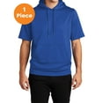 thumbnail image 1 of Sport-Tek ST251 Sport-Wick Fleece Short Sleeve Hooded Pullover, True Royal, 2XL, Boys Hiking Clothing, 1 of 1