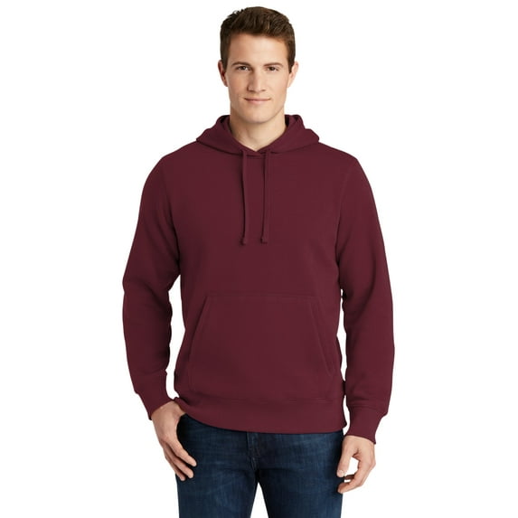 Sport-Tek ST254 Mens Pullover Hooded Sweatshirt, Maroon - 4XL