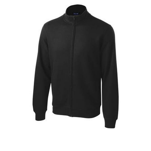 Sport-Tek ST259 Full-Zip Sweatshirt, Black X-Large