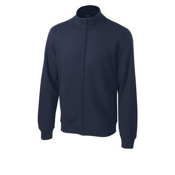 Sport-Tek ST259 Full-Zip Sweatshirt, True Navy 3X-Large