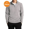 thumbnail image 1 of Sport-Tek ST273 Lightweight French Terry 1/4-Zip Pullover, Heather Grey, M, Mens Pullover Hoodies and Sweatshirts, 1 of 1