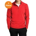 thumbnail image 1 of Sport-Tek ST273 Lightweight French Terry 1/4-Zip Pullover, True Red, M, Mens Hoodies and Sweatshirts, 1 of 1