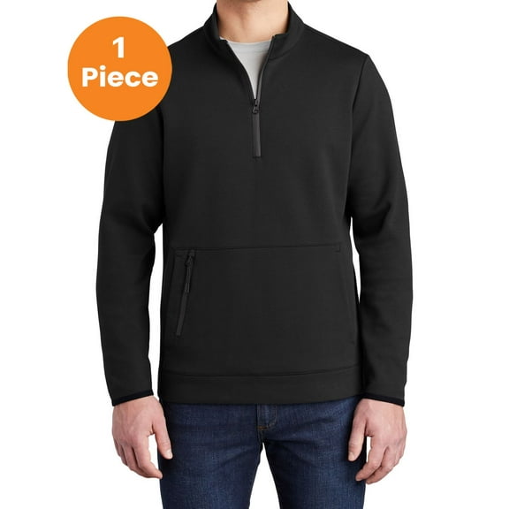 Sport-Tek ST281 Triumph 1/4-Zip Pullover, Black, S, Mens Pullover Hoodies and Sweatshirts