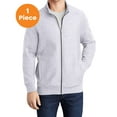 thumbnail image 1 of Sport-Tek ST284 Super Heavyweight Full-Zip Sweatshirt, Athletic Heather, 4XL, Big and Tall Active Jackets and Hoodies, 1 of 1