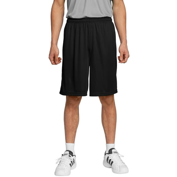 Sport-Tek ST355 Mens PosiCharge Competitor Shorts, Black - 4XL