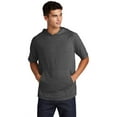 thumbnail image 1 of Sport-Tek ST404 PosiCharge Tri-Blend Wicking Short Sleeve Hoodie, 1 of 4
