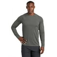 thumbnail image 1 of Sport-Tek ST470LS Long Sleeve Rashguard Tee , Dark Smoke Grey, 2XL, 1 of 4