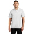 thumbnail image 1 of Sport-Tek ST650 Mens Micropique Sport-Wick Polo T-Shirt, White - Extra Small, 1 of 2