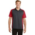 thumbnail image 1 of Sport-Tek ST652 Colorblock Micropique Sport-Wick Polo, Mens Polo Shirts, 1 of 2