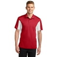 thumbnail image 1 of Sport-Tek Men's Side Blocked Micropique Polo. ST655, 1 of 6