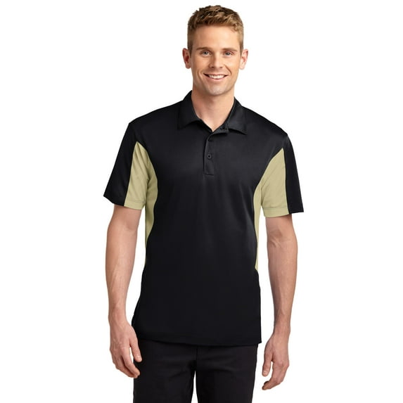 Sport-Tek ST655 Side Micropique Sport-Wick Polo, Mens Polo Shirts