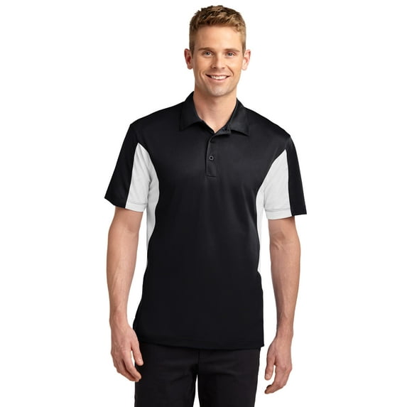 Sport-Tek Men's Side Block Performance Polo Shirt